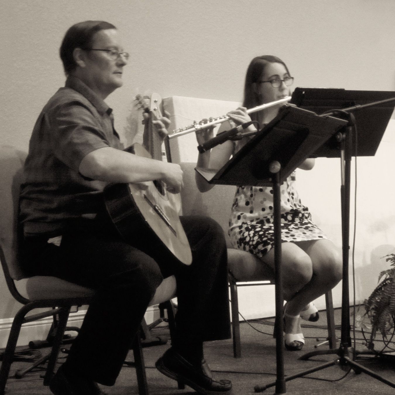 Classical Guitar and Flute at 2017 Good Friday Service