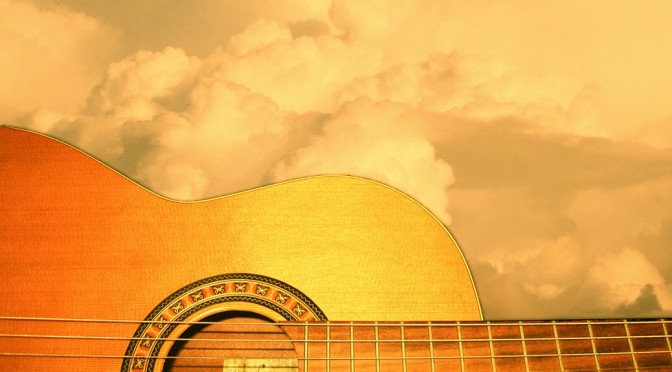 Guitar and Clouds