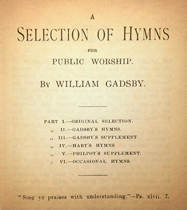 Gadsby Hymnal
