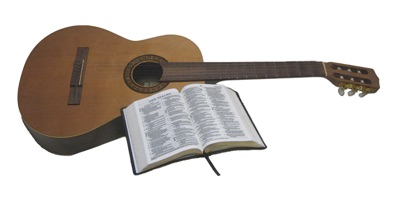 Guitar and Bible