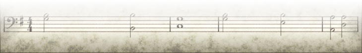 Lower Music Score